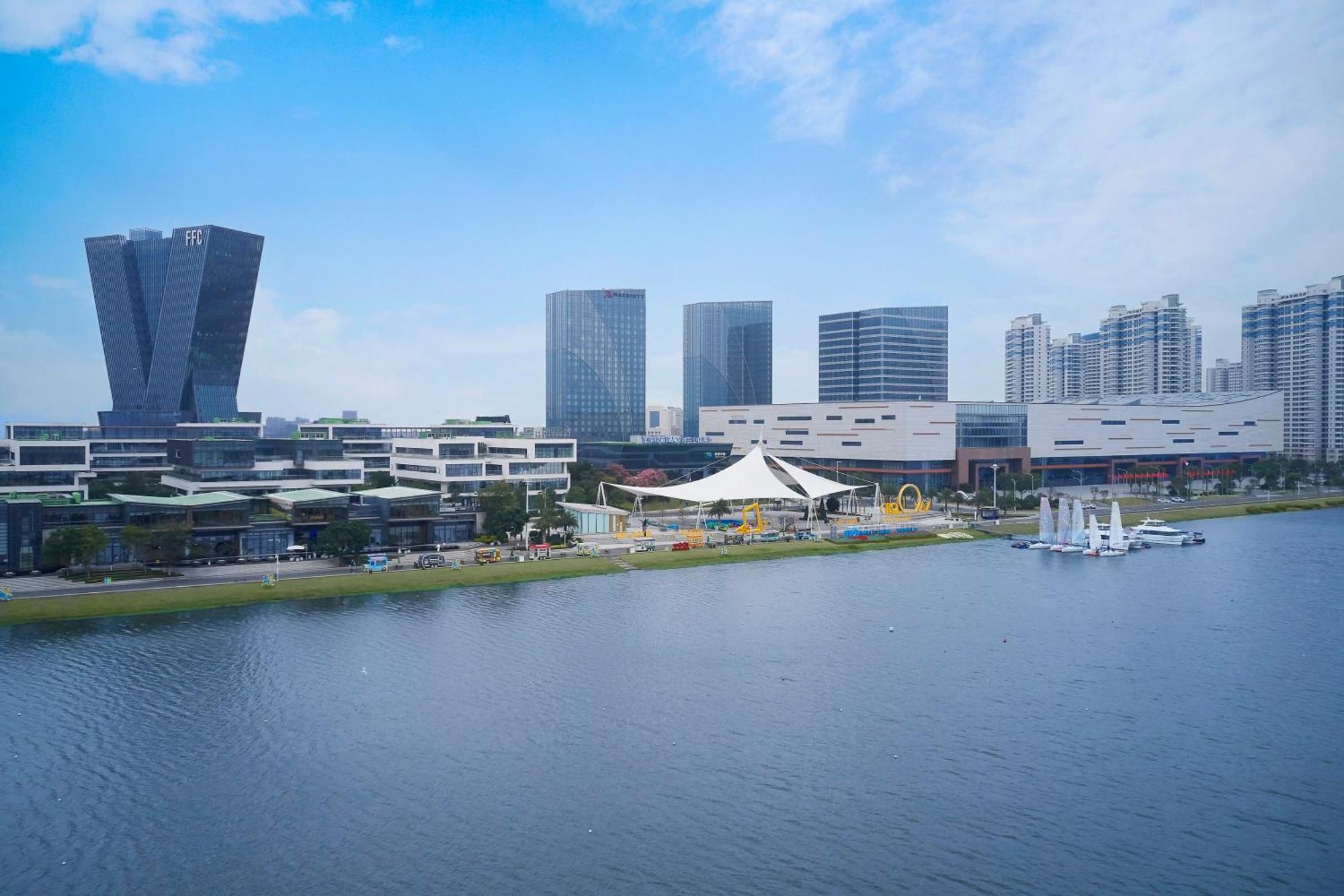 Fuzhou Marriott Hotel Riverside Экстерьер фото