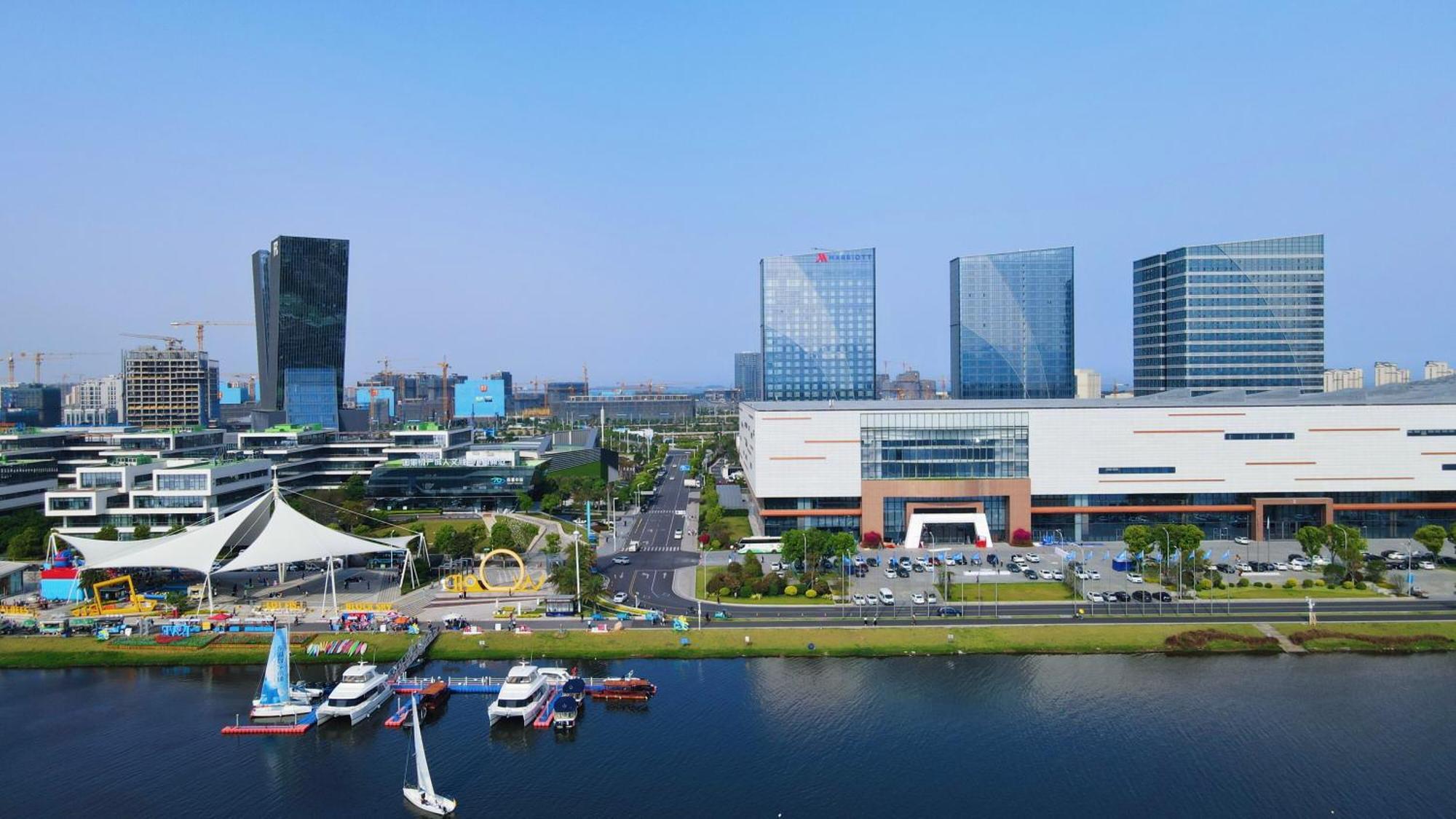 Fuzhou Marriott Hotel Riverside Экстерьер фото